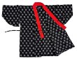 画像4: 【茶摘み衣裳（衽付長半纏）】井桁 (4)