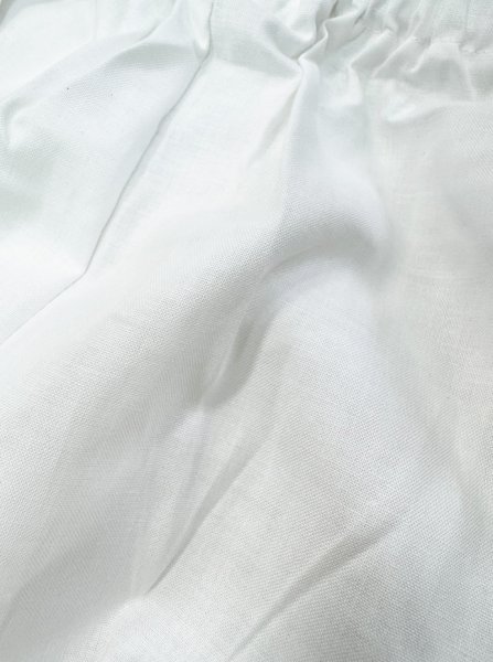 画像4: 子ども用長パンツ　白 (4)