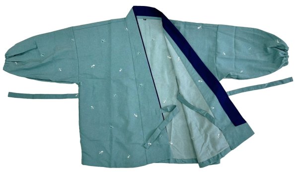 画像6: 茶衣着上下セット（スカートタイプ）【鮫瓢箪】Ｍ・Ｌ寸 (6)