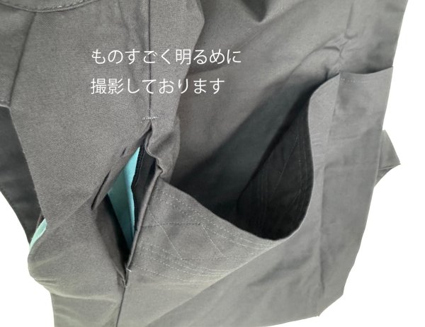 画像4: 紺腹掛　子ども用６サイズ・大人用５サイズ (4)