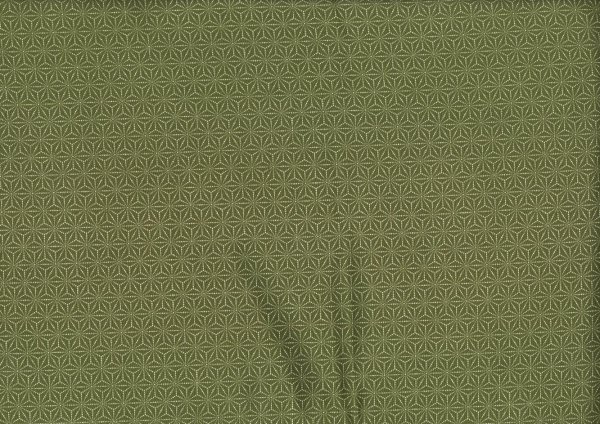 画像9: 作務衣・上着【麻の葉・抹茶】Ｍ・Ｌ寸 (9)