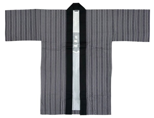 画像3: お祭り長法被・半纏帯別売  濃紺 (青系) (3)