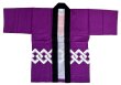 画像6: お祭り法被：半纏帯別売【吉原つなぎに祭】黄・緑・紫・黒・青・赤　s9470 s9471 s9472 s9479 s9480 s9481 (6)