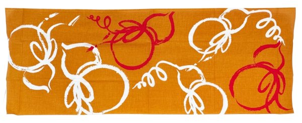 画像2: 手拭い 【瓢箪（ひょうたん）】（１本単位） 手ぬぐい 日本てぬぐい (2)