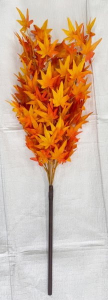 画像3: 踊り用 高級持ち枝 紅葉（モミジ） (3)