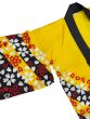 画像7: お祭り・踊り長法被・半纏帯別売　桜　黄系 (7)