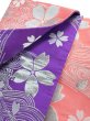 画像9: 女物　仕立四寸帯【七宝・亀甲花菱・桜・流水桜・扇面】s4423 s4427 s4428 s4429 s4430 (9)