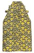 画像4: 金襴袴　うまのり型　青海波　S・Ｍ・Ｌ寸【腰板付・袴止めヘラ付】　舞踊 舞台 ステージ 普段着 稽古着 男袴 金襴踊り袴 卒業袴 (4)
