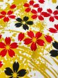 画像6: お祭り法被：半纏帯別売【昇鯉に桜ちらし】赤・白 (6)