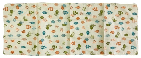 画像2: 二重袷ガーゼ手拭い 【木の葉・うさぎと桜】（１本単位） s5565-2 s5565-3 手ぬぐい 日本てぬぐい (2)