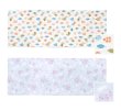 画像1: 二重袷ガーゼ手拭い 【木の葉・うさぎと桜】（１本単位） s5565-2 s5565-3 手ぬぐい 日本てぬぐい (1)